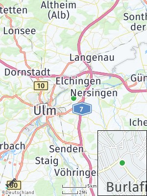 Here Map of Burlafingen