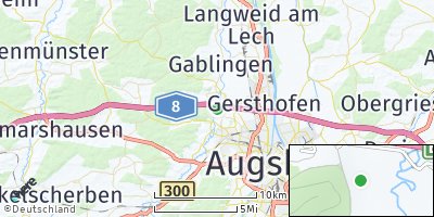 Google Map of Täfertingen