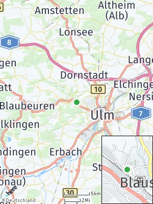 Here Map of Blaustein