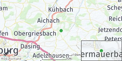Google Map of Obermauerbach
