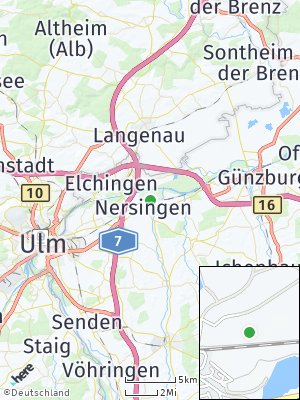 Here Map of Nersingen