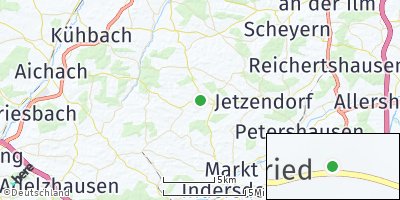 Google Map of Hilgertshausen-Tandern