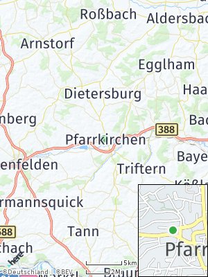 Here Map of Pfarrkirchen