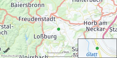 Google Map of Glatten