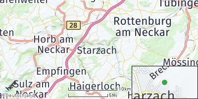 Google Map of Starzach