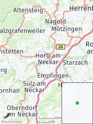 Here Map of Horb