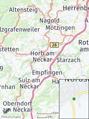 Here Map of Nordstetten
