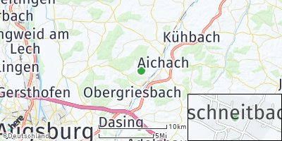 Google Map of Oberschneitbach
