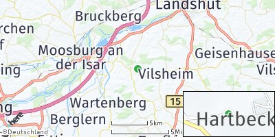 Google Map of Buch am Erlbach