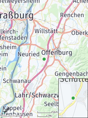 Here Map of Schutterwald