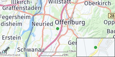 Google Map of Schutterwald