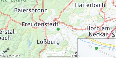 Google Map of Dornstetten