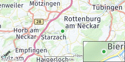 Google Map of Bieringen