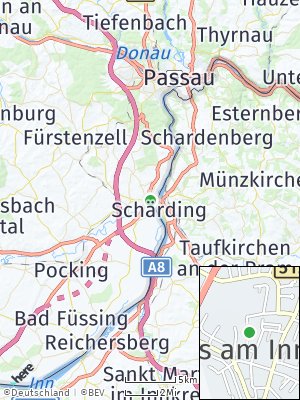 Here Map of Neuhaus am Inn