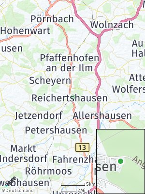 Here Map of Reichertshausen
