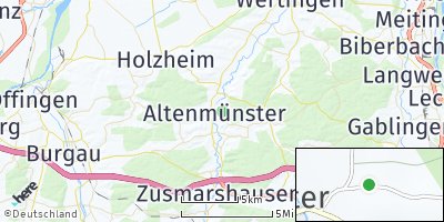 Google Map of Altenmünster