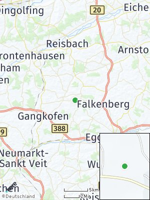 Here Map of Rimbach bei Eggenfelden