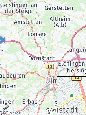 Here Map of Dornstadt