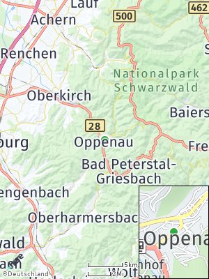 Here Map of Oppenau