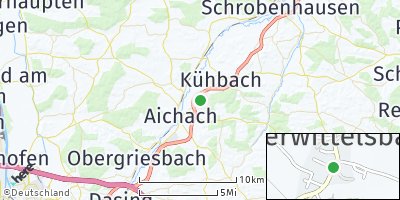 Google Map of Unterwittelsbach