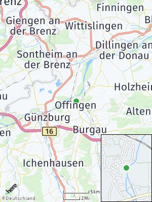 Here Map of Offingen