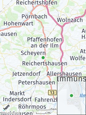 Here Map of Ilmmünster