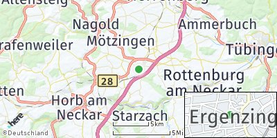 Google Map of Ergenzingen