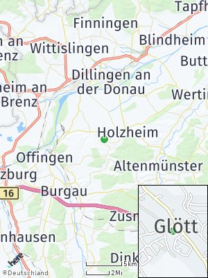 Here Map of Glött