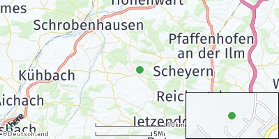 Google Map of Gerolsbach