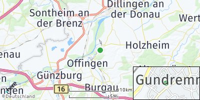 Google Map of Gundremmingen