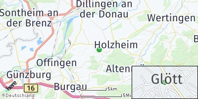 Google Map of Glött