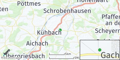Google Map of Gachenbach