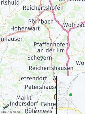 Here Map of Scheyern