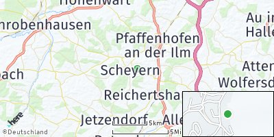 Google Map of Scheyern