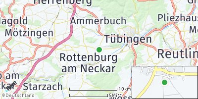 Google Map of Wurmlingen