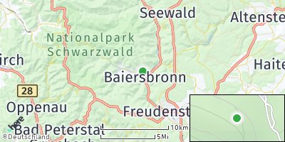 Google Map of Vorderer Tonbach