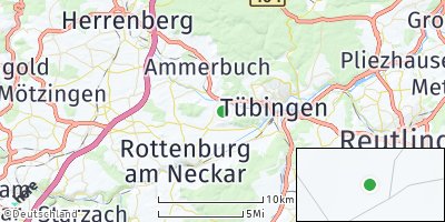 Google Map of Unterjesingen