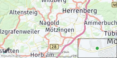Google Map of Mötzingen