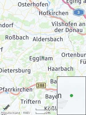 Here Map of Egglham bei Aidenbach