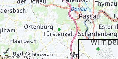 Google Map of Fürstenzell