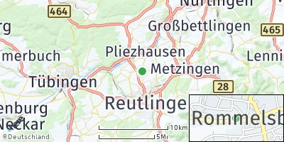 Google Map of Rommelsbach