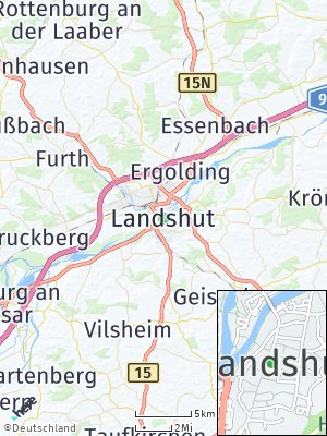 Here Map of Landshut