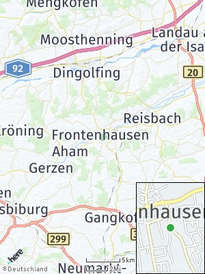 Here Map of Frontenhausen