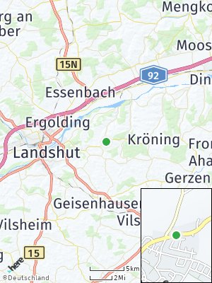 Here Map of Adlkofen bei Landshut