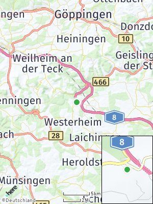 Here Map of Wiesensteig