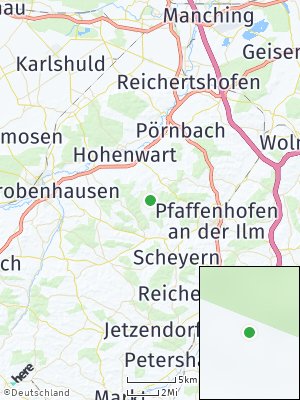 Here Map of Langenwiesen