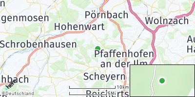 Google Map of Wolfsberg an der Ilm