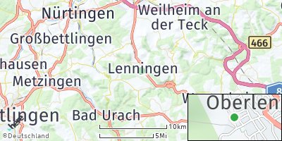 Google Map of Lenningen
