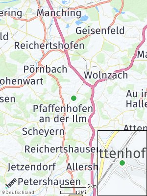Here Map of Uttenhofen