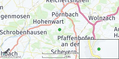 Google Map of Tegernbach